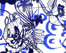 Load image into Gallery viewer, Allez Les Bleus Fabric - Natural