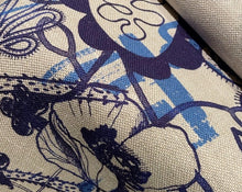 Load image into Gallery viewer, Allez Les Bleus Fabric - Natural
